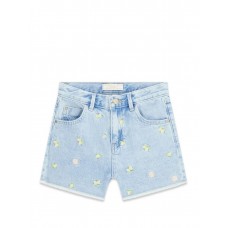 GUESS σορτς παιδικό denim  J6GD35D45E0-LMFL μπλε